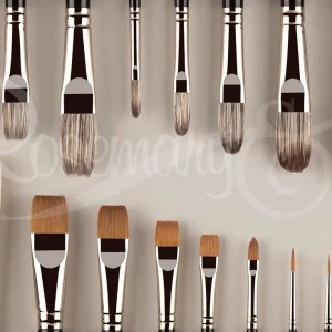 Rosemary & Company Handmade Artists’ Brushes (The Schmid Set)