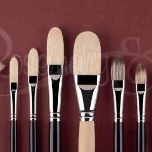 Rosemary & Company Handmade Artists’ Brushes (The Nick Alm Set)